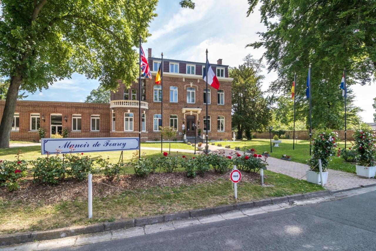 Hotel Logis Manoir De Fourcy Corbehem Exterior foto